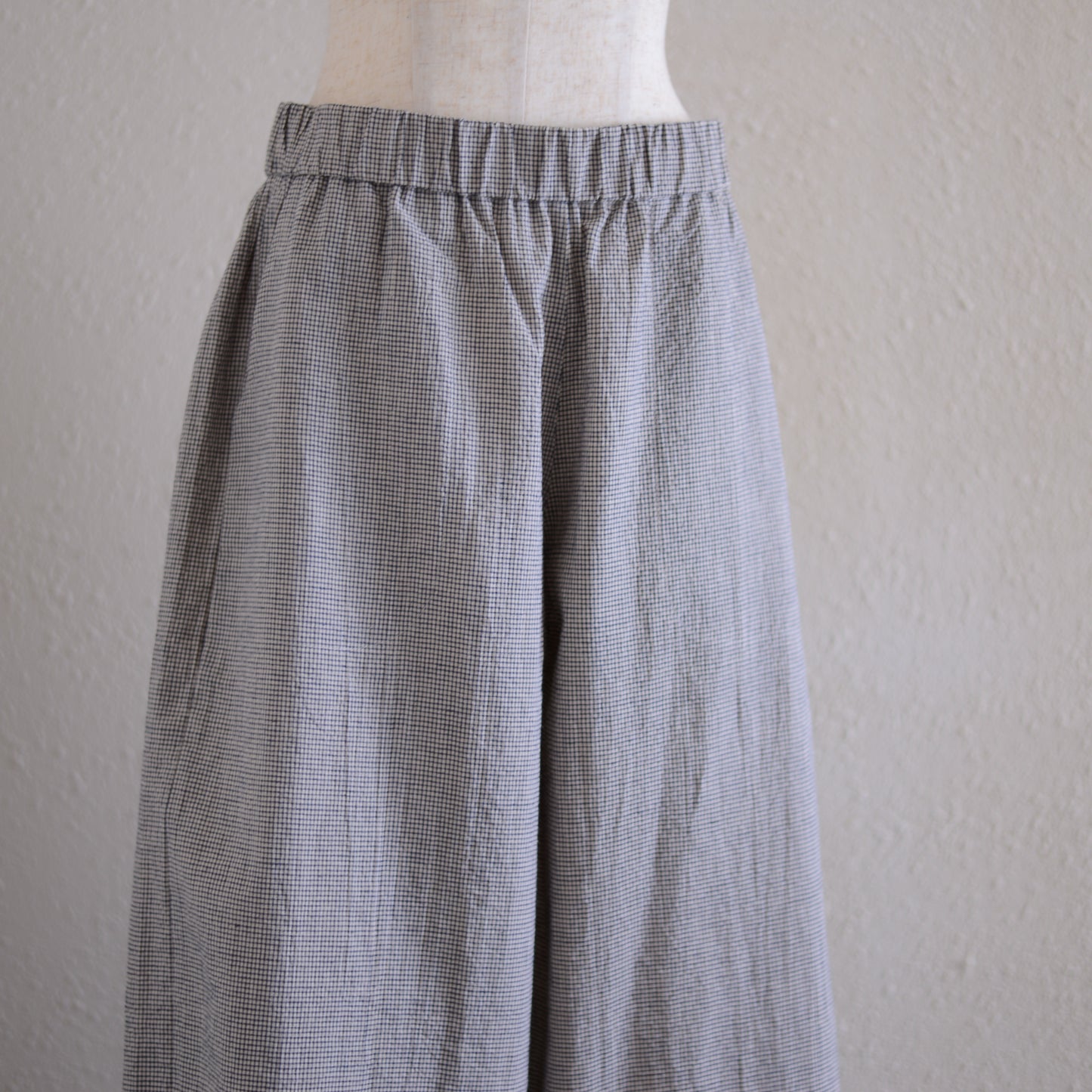 オーガニックコットンイージーストレートパンツ Check