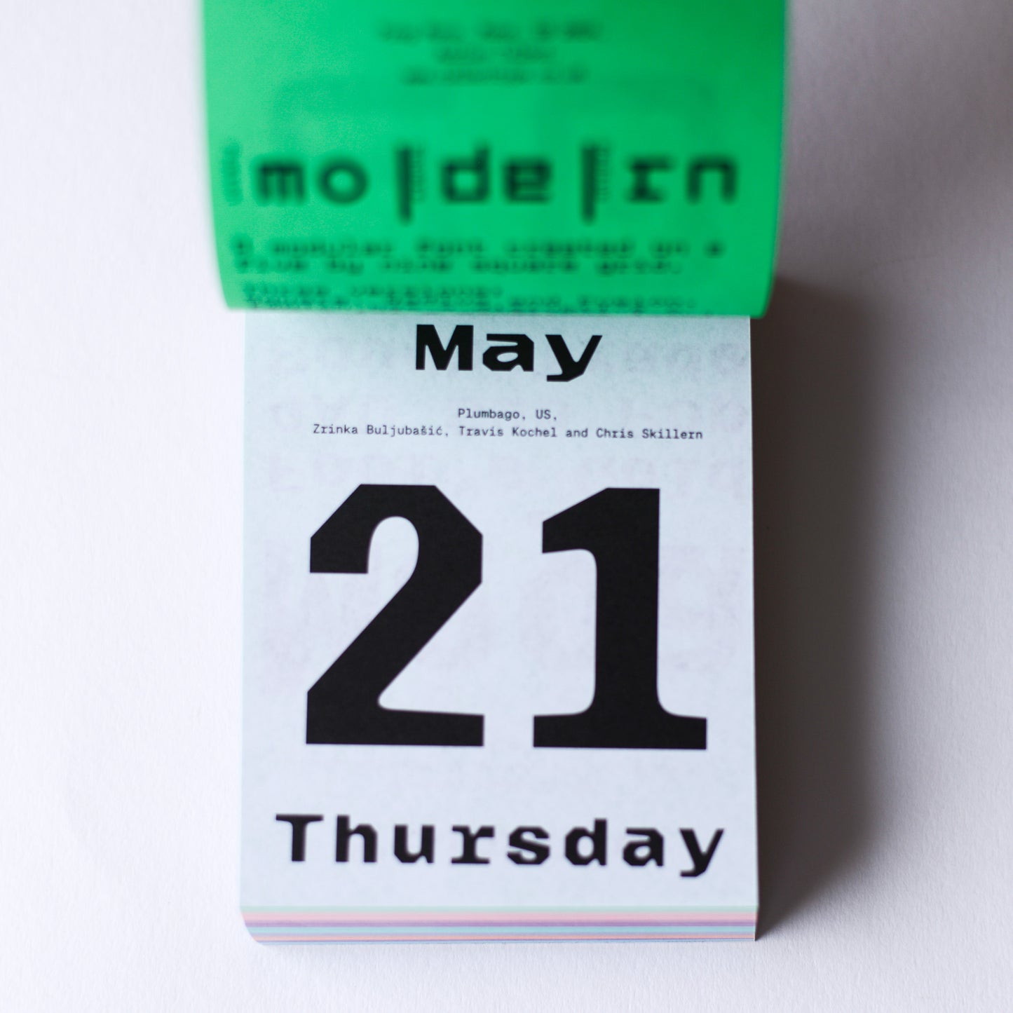 TYPODARIUM 2026 Calendar