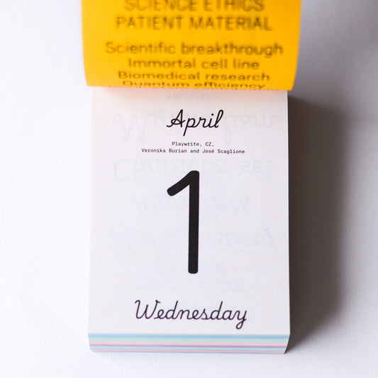 TYPODARIUM 2026 カレンダー