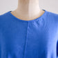 ソフトコットンショートスリーブTシャツ Blue