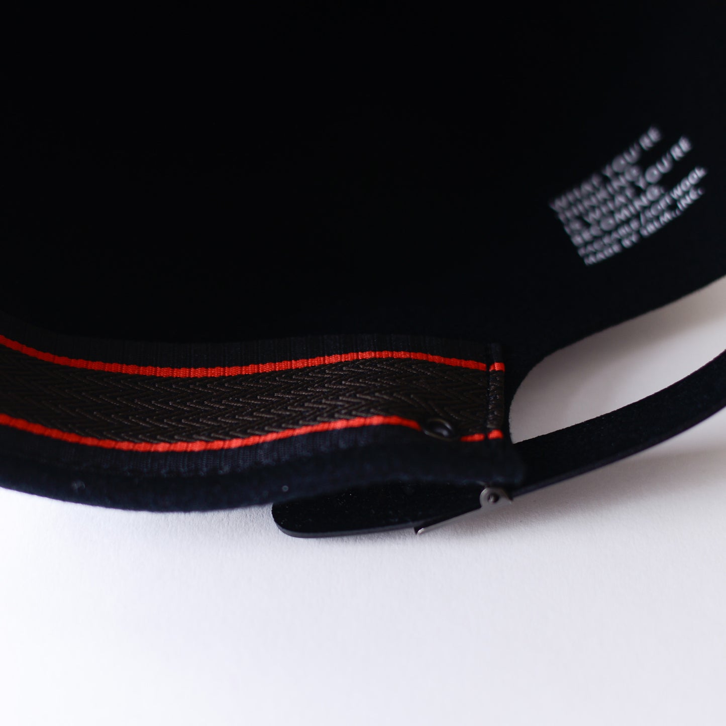 Mountain Felt Cap Black