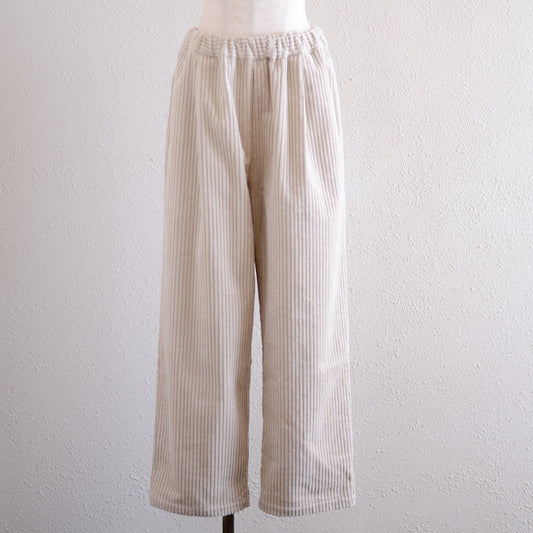 코듀로이 와이드 팬츠 Beige