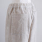 Corduroy wide pants Beige