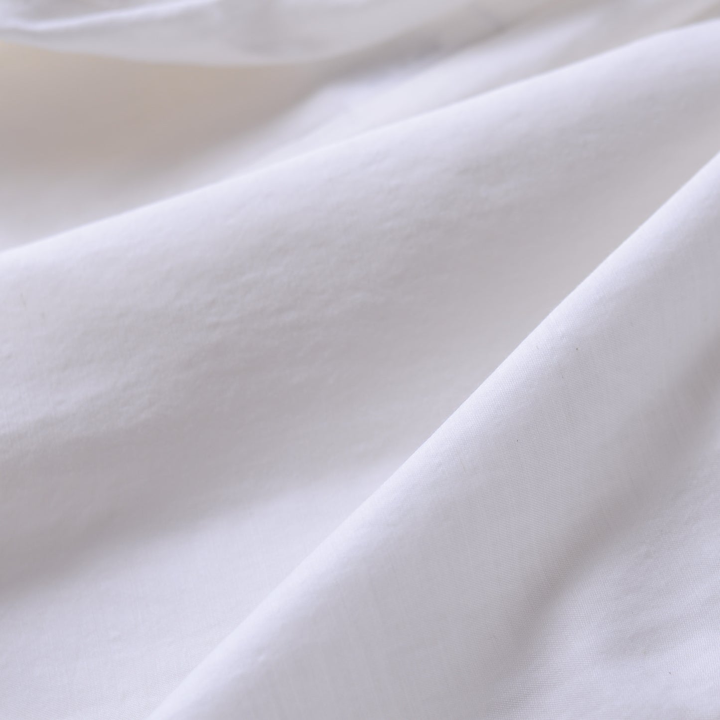 Cotton cupra wool pin tuck 2-way blouse