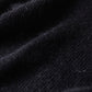 Cotton Cupro Wool Tuck Easy Skirt Black Navy