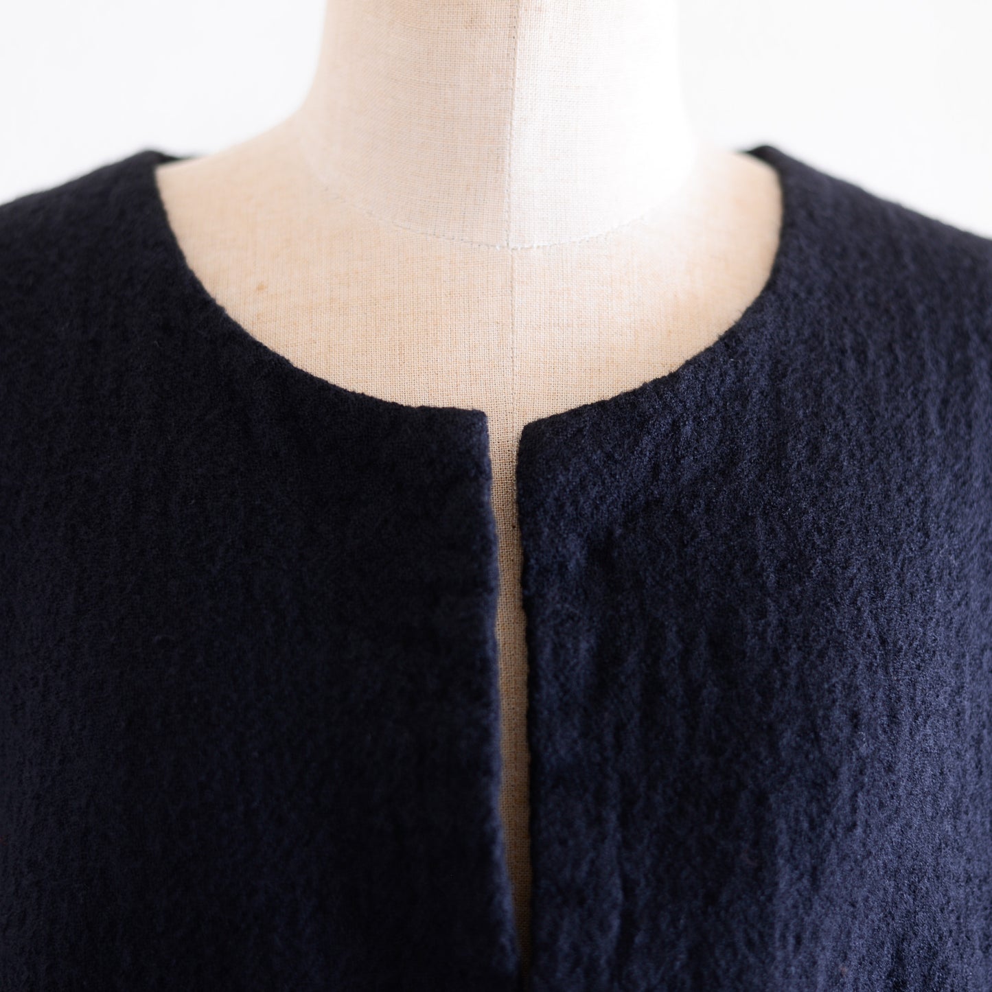 Wool gauze jacket Black