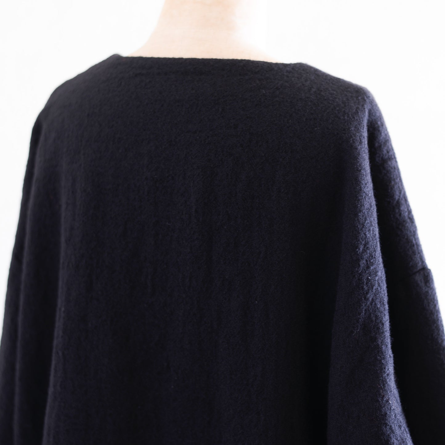 Wool gauze jacket Black