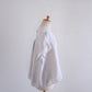 Linen Ramie Gathered Sleeve Blouse Beige