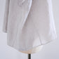 Linen Ramie Gathered Sleeve Blouse Beige