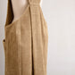 Cotton Corduroy Jumper Skirt Black