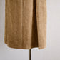 Cotton Corduroy Jumper Skirt Black