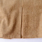 Cotton Corduroy Jumper Skirt Black