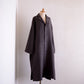 Soft wool long coat Brown