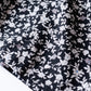 Cotton Cupra Flower Blouse Black