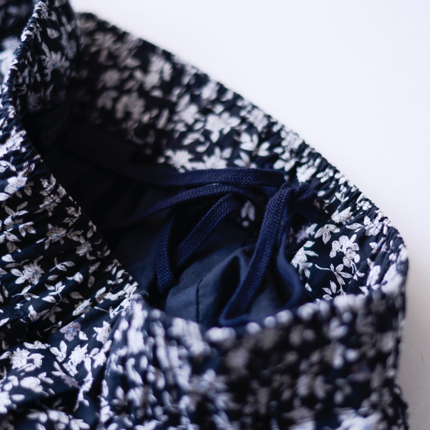 Cotton Cupra Flower Blouse Black