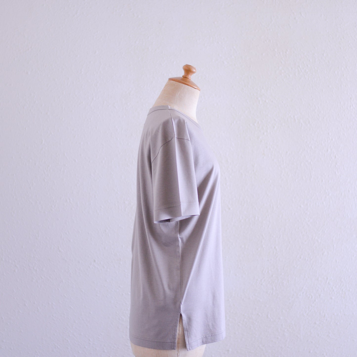 レーヨンオーガニックコットンTシャツ Grayge