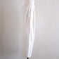 コットンテーパードチノパンツ Ivory