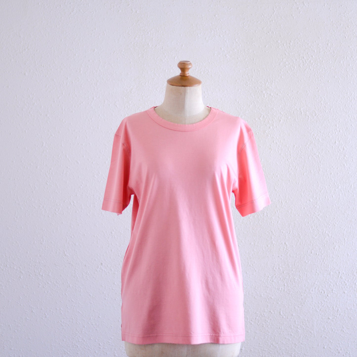 レーヨンオーガニックコットンTシャツ Pink