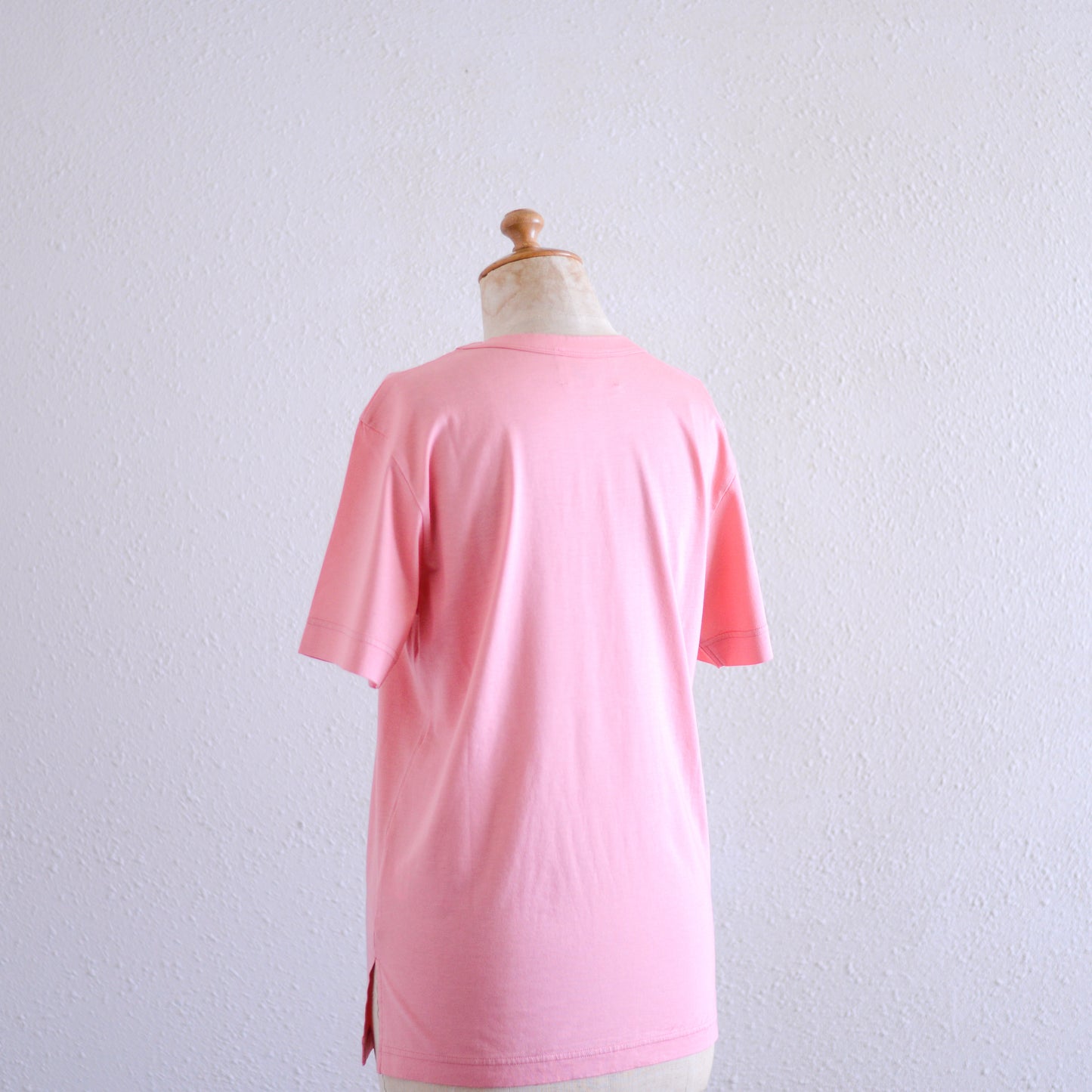 レーヨンオーガニックコットンTシャツ Pink