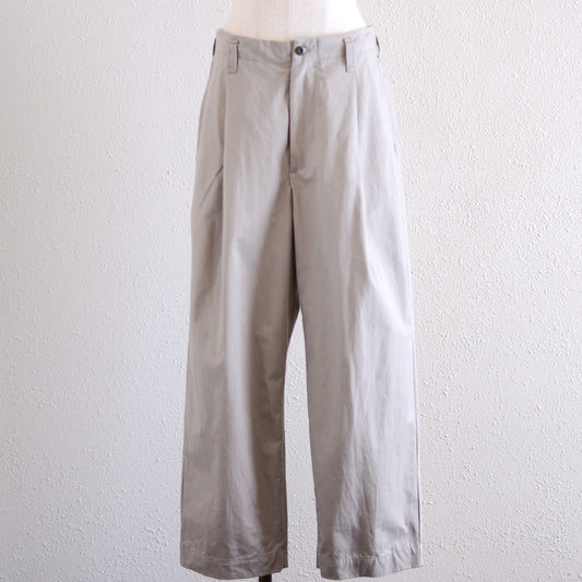 Cotton Tapered Chino Pants Grayge