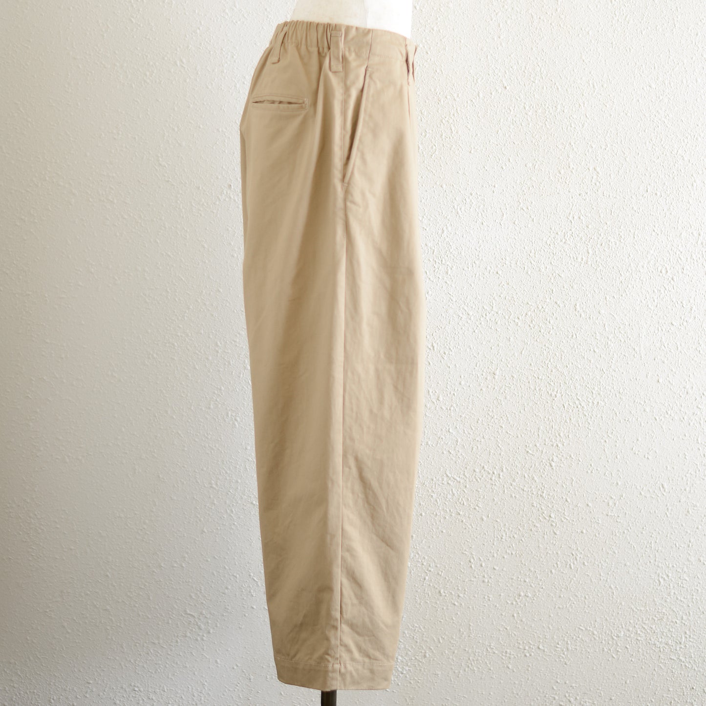 Cotton Tapered Chino Pants, Kahki Beige