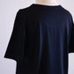 レーヨンオーガニックコットンTシャツ Black