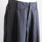 Cotton tapered chino pants in Charcoal Gray