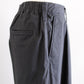 Cotton tapered chino pants in Charcoal Gray