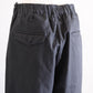 Cotton tapered chino pants in Charcoal Gray