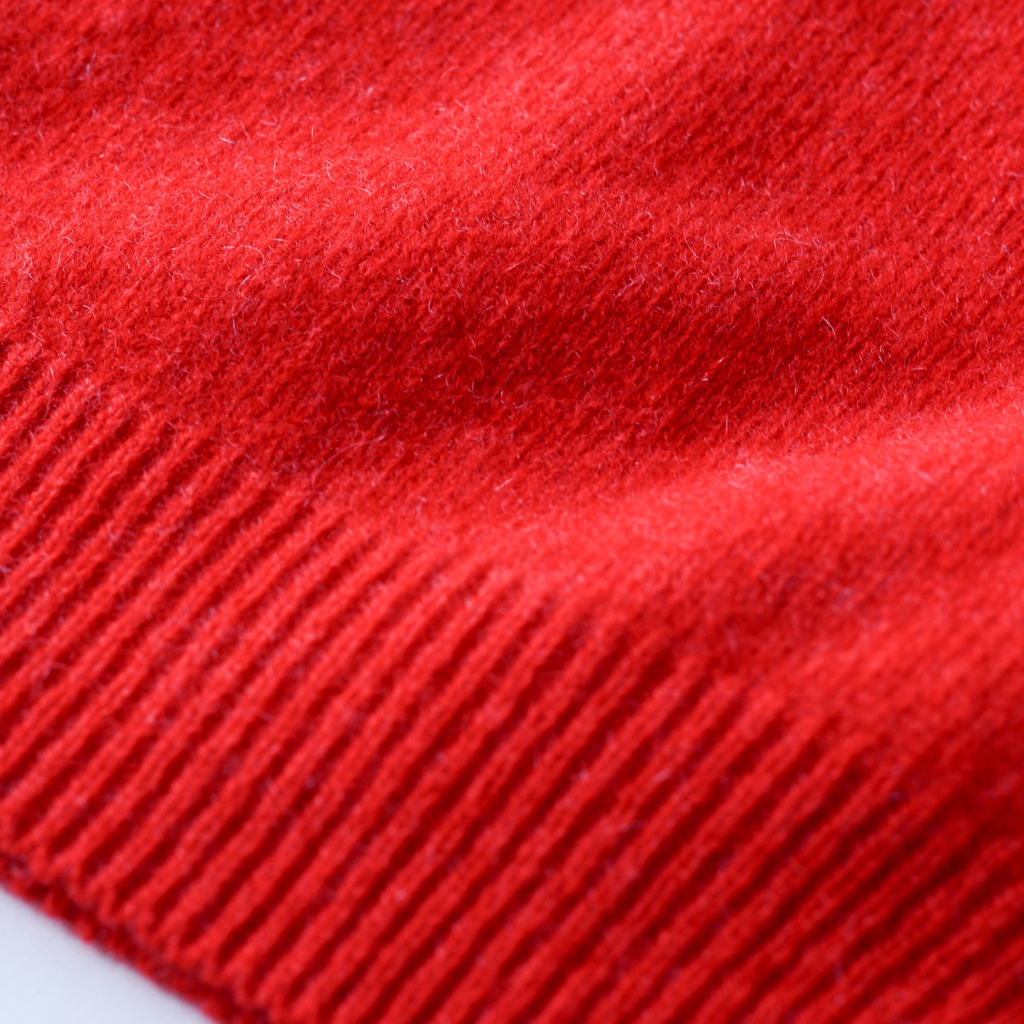 Wool Cashmere 2-Way Cardigan Red