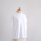 コットン鹿子ラウンドカラープルオーバー Off White