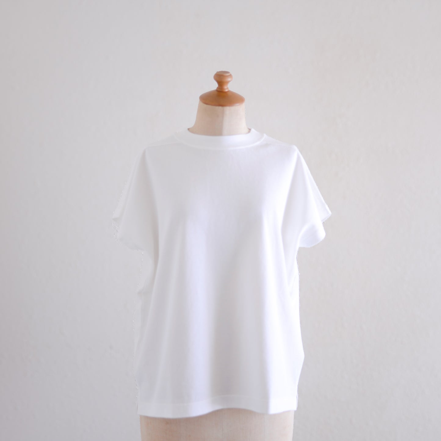 コットン鹿子フレンプルオーバー Off White