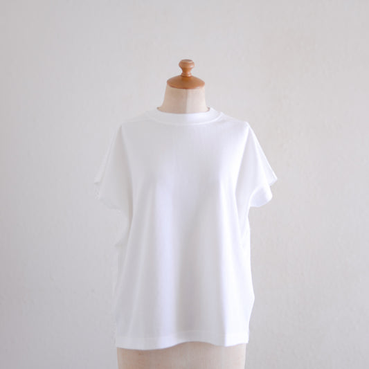 コットン鹿子フレンプルオーバー Off White