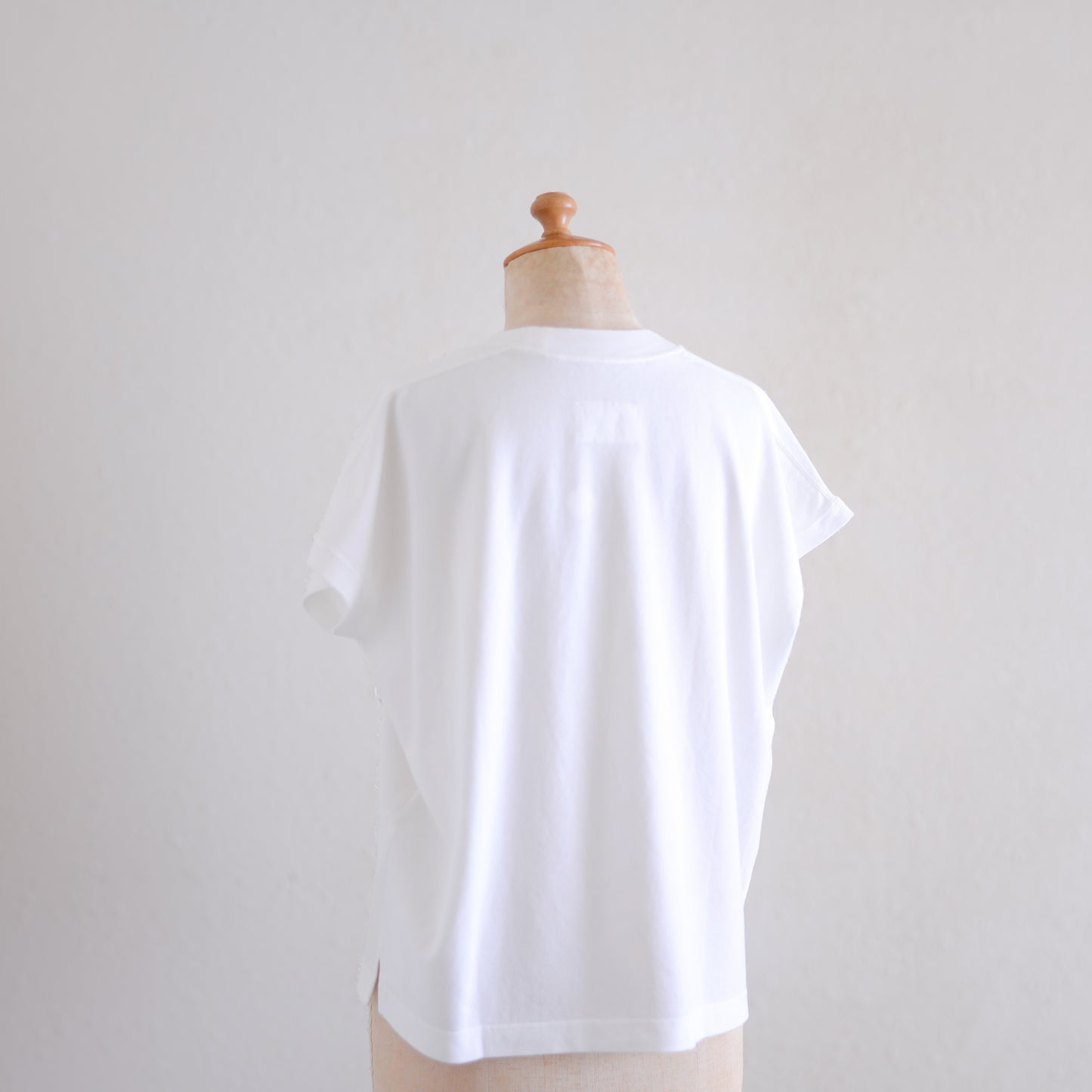 コットン鹿子フレンプルオーバー Off White