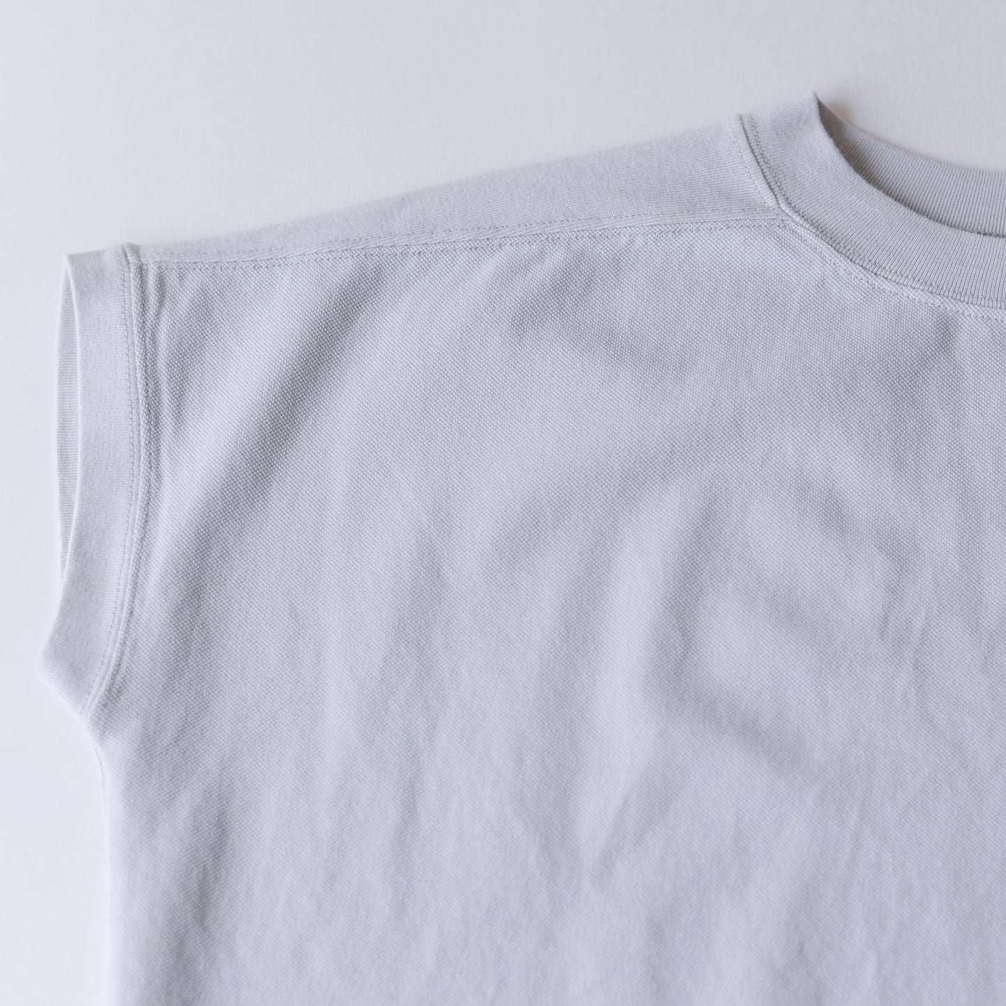 コットン鹿子フレンプルオーバー Light Gray