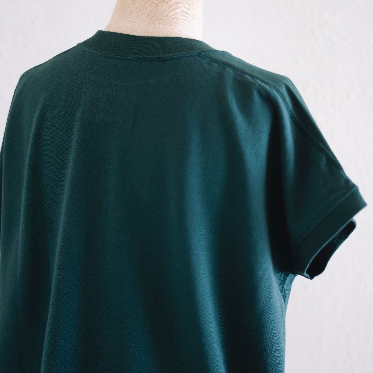 コットン鹿子フレンプルオーバー Dark Green
