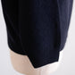 Wool Cashmere 2-Way Cardigan Black