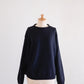 Wool and cashmere high-neck sweater in Black