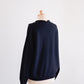 Wool and cashmere high-neck sweater in Black