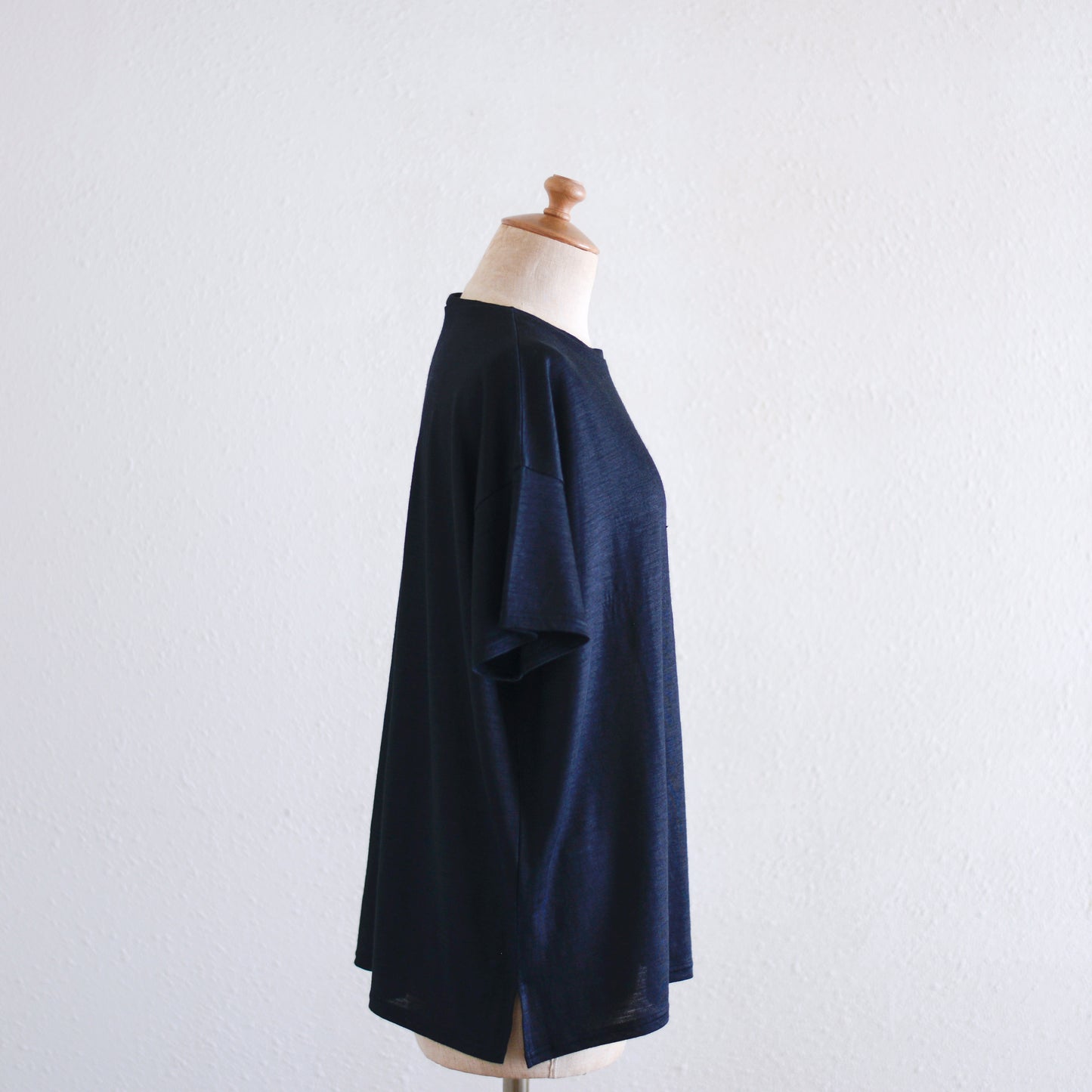 ラミーショートスリーブTシャツ Black