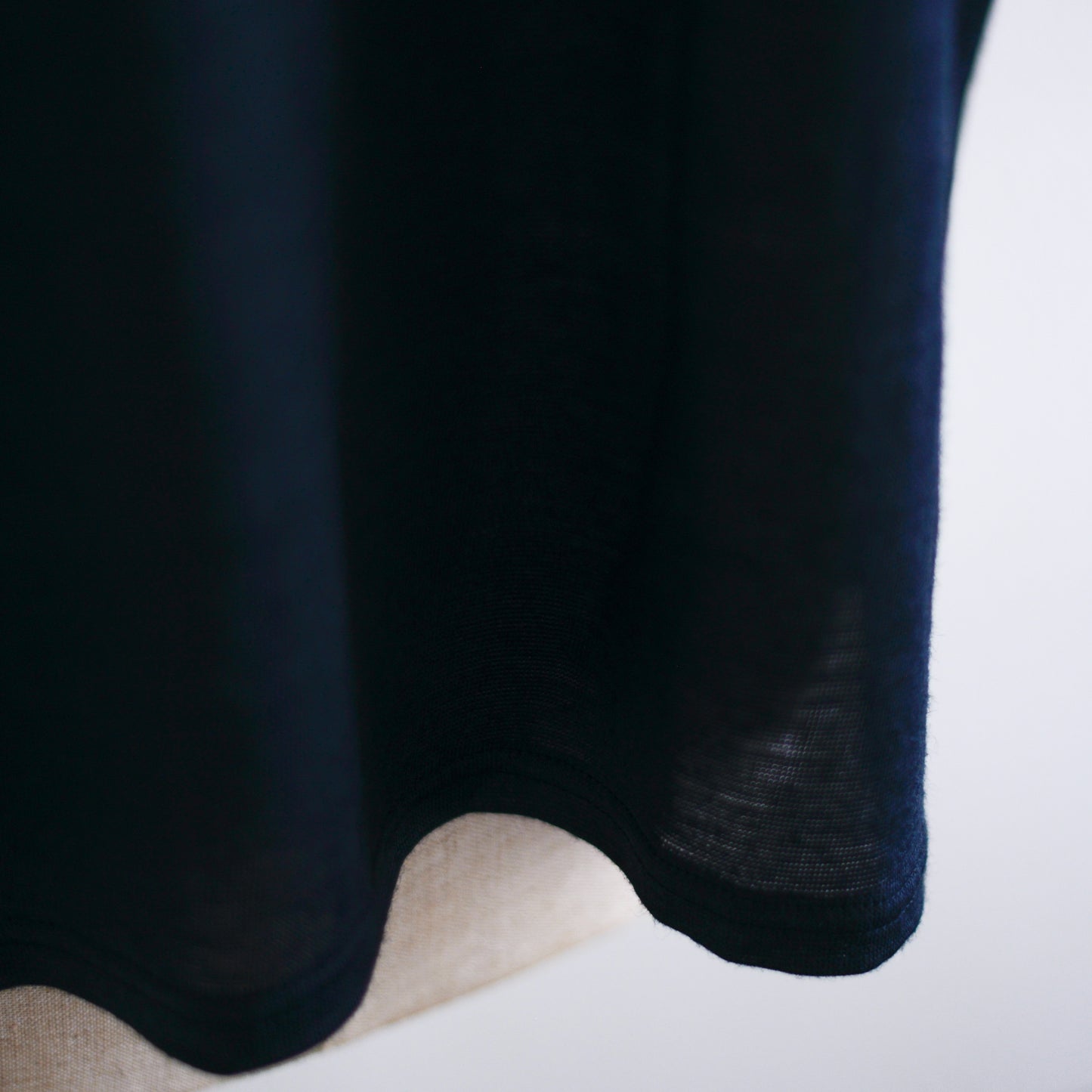 ラミーショートスリーブTシャツ Black