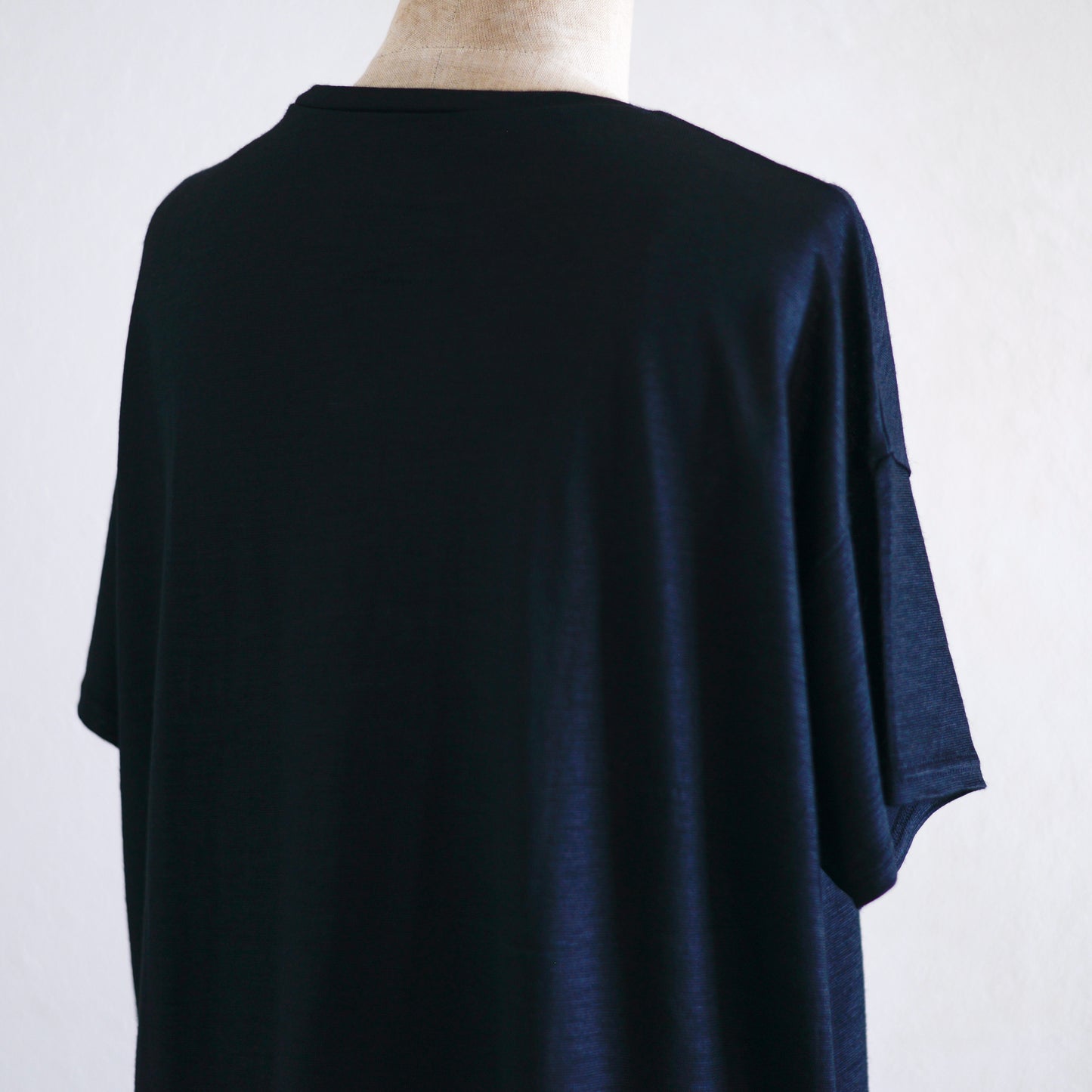 ラミーショートスリーブTシャツ Black