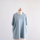 ラミーショートスリーブTシャツ Smoke Blue