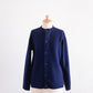 Navy wool cardigan