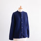 Navy wool cardigan