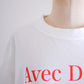 コットンプリントTシャツ Red