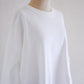 Cotton Drop Shoulder Pocket T-Shirt Off White