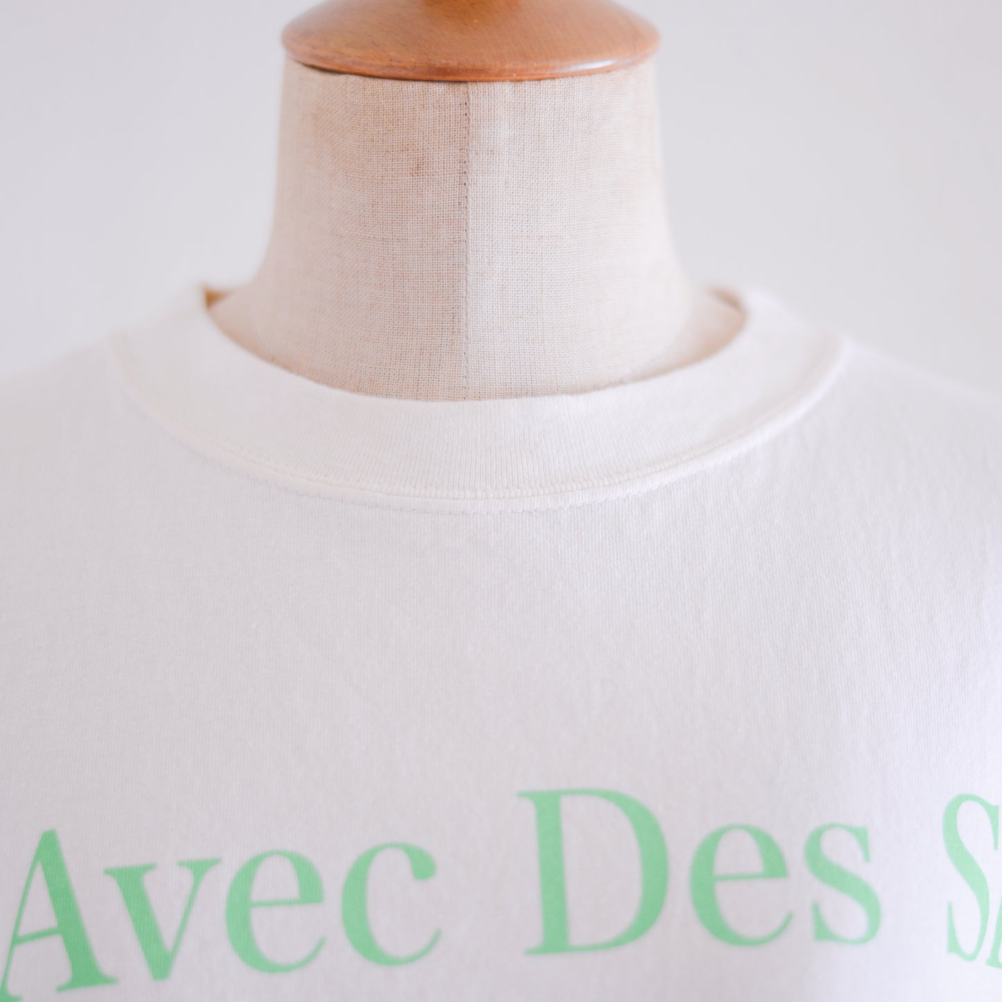 コットンプリントTシャツ Green
