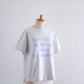 コットンプリントTシャツ Blue
