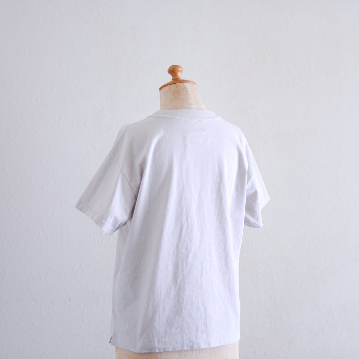 コットンプリントTシャツ Blue